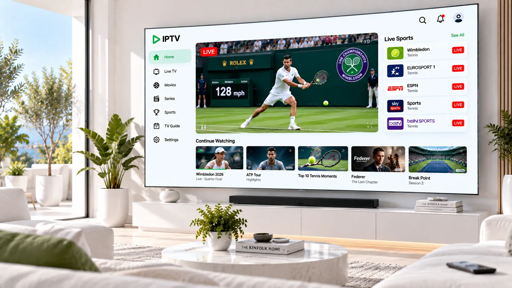 Vergleichsgrafik der Ersparnisse bei IPTV-Abonnements: Monats-, Quartals- und Jahrespaket im Kostenvergleich