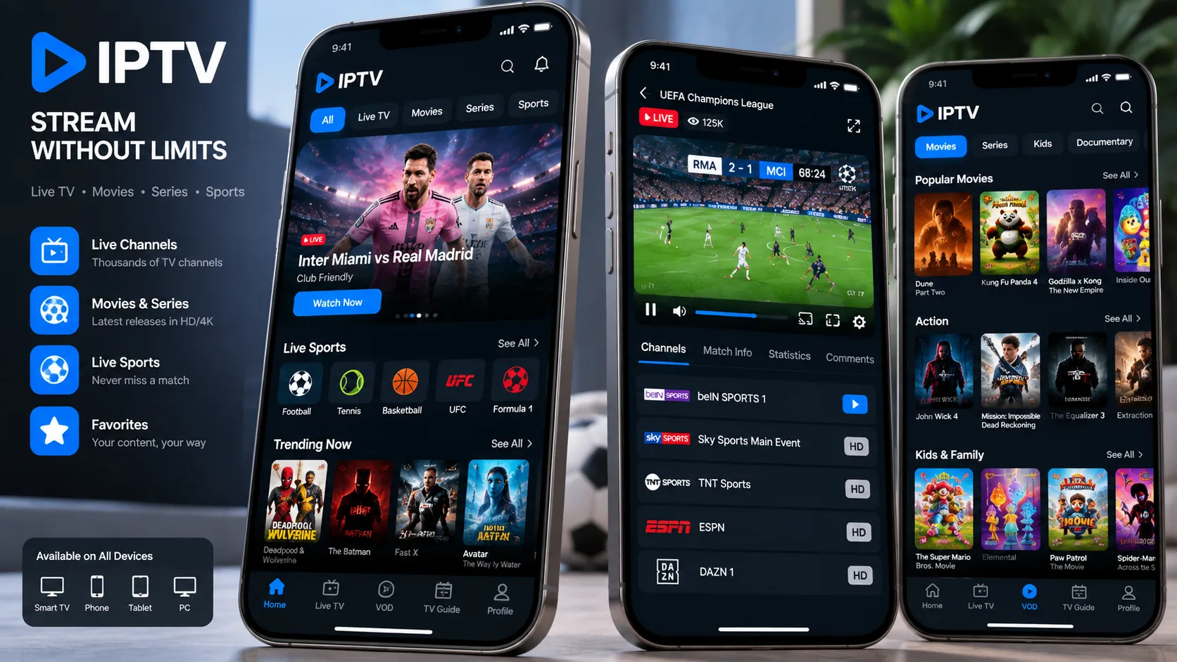 Strukturierter Vergleich von IPTV-Anbietern anhand technischer Kriterien: Serverqualität, Kanalstabilität und Support