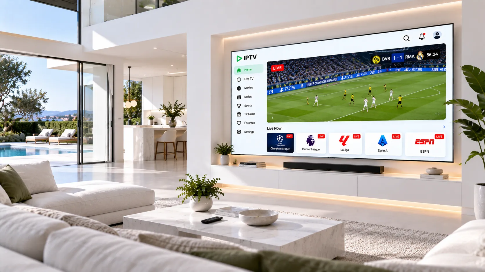 Diagramm: Hardware-Decoding-Pipeline auf einem Fire TV Stick 4K – H.265-Bitstream wird durch Hardware-Decoder verarbeitet und als 4K-Signal ausgegeben